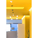 SLV LED Loft Indbygningslampe NUMINOS� GIMBLE S, 3000K, 55�, sort
