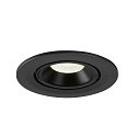 SLV LED Loft Indbygningslampe NUMINOS� GIMBLE S, 4000K, 55�, sort