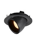 SLV LED Loft Indbygningslampe NUMINOS� GIMBLE M, 2700K, 20�, sort