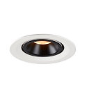 SLV LED Loft Indbygningslampe NUMINOS� GIMBLE M, 2700K, 55�, hvid/sort
