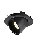 SLV LED Loft Indbygningslampe NUMINOS� GIMBLE M, 4000K, 40�, sort