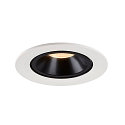 SLV LED Loft Indbygningslampe NUMINOS� GIMBLE L, 2700K, 40�, hvid/sort
