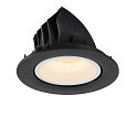 SLV LED Loft Indbygningslampe NUMINOS� GIMBLE L, 3000K, 55�, sort/hvid