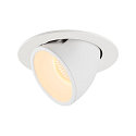 LED Loft Indbygningslampe NUMINOS� GIMBLE L, 3000K, 55�, hvid