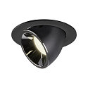 LED Loft Indbygningslampe NUMINOS� GIMBLE L, 4000K, 40�, sort/chrom
