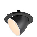 SLV LED Loft Indbygningslampe NUMINOS� GIMBLE XL, 2700K, 40�, sort/hvid
