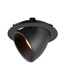 SLV LED Loft Indbygningslampe NUMINOS� GIMBLE XL, 2700K, 55�, sort