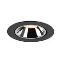 SLV LED Loft Indbygningslampe NUMINOS� GIMBLE XL, 2700K, 55�, sort/chrom