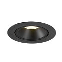 SLV LED Ceiling recessed luminaire NUMINOS� GIMBLE XL, 4000K, 55�, black