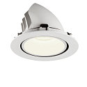 SLV LED Loft Indbygningslampe NUMINOS� GIMBLE XL, 4000K, 20�, hvid