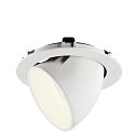 SLV LED Loft Indbygningslampe NUMINOS� GIMBLE XL, 4000K, 55�, hvid