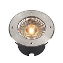SLV LED Gulvindbygningslampe ROCCI 200 EL, rund, 16W, 3000K, 120�, sort