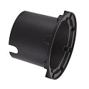 SLV LED Gulvindbygningslampe ROCCI 200 EL, rund, 16W, 3000K, 120�, sort