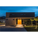 SLV LED Gulvindbygningslampe ROCCI 200 EL, rund, 16W, 3000K, 120�, sort