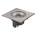 SLV LED Gulvindbygningslampe ROCCI 200 EL, firkantet, 16W, 3000K, 120�, sort