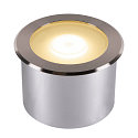 LED Gulvindbygningslampe DASAR FLAT 120 EL, 7W, 4000K, rustfrit st�l