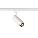 SLV LED 3-faset spot NUMINOS� DALI ZOOM M, 20W, 2700K, 15�, hvid