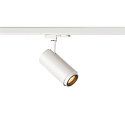 SLV LED 3-faset spot NUMINOS� DALI ZOOM M, 20W, 2700K, 15�, hvid