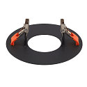 SLV Montering ramme til NUMINOS� XS, 160/70mm, rund, sort