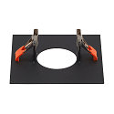 SLV Montering ramme til NUMINOS� XS, 160/70mm, firkantet, sort