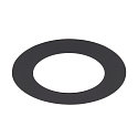 Montering ramme til NUMINOS� S, 160/100mm, rund, sort