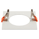 SLV Montering ramme til NUMINOS� S, 160/100mm, firkantet, hvid