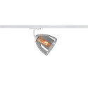 SLV 1-phase spot PARA CONE GL GU10, transparent, white