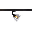 3-faset spot PARA CONE GL GU10, gennemsigtig, bambus