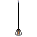 SLV Pendel PARA CONE GL GU10, gennemsigtig, sort
