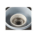 SLV Wall luminaire GRAFIT, E27, round, sensor, anthracite