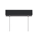 Pendel ONE LINEAR 100 PHASE up/down, 24W, 2700/3000K, sort