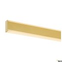 SLV Pendant luminaire ONE LINEAR 100 PHASE up/down, 24W, 2700/3000K, brass