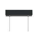 Pendel ONE LINEAR 140 PHASE up/down, 35W, 2700/3000K, sort