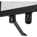 SLV LED Wall / Ceiling luminaire FLOODI M, 30W, 3000K, 100�, anthracite/transparent