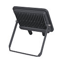 SLV LED Wall / Ceiling luminaire FLOODI L, 48W, 3000K, 100�, anthracite/transparent