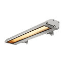 SLV Udendørs wall luminaire VANO WING SP SHORT IP65, grå dæmpbar