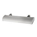 SLV Udendørs wall luminaire VANO WING SP SHORT IP65, grå dæmpbar