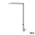 SLV table lamp WORKLIGHT UGR < 19 IP20, silver dimmable
