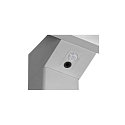 SLV table lamp WORKLIGHT UGR < 19 IP20, silver dimmable