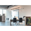 SLV pendant luminaire WORKLIGHT UGR < 19 IP20, silver dimmable