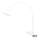 SLV Standerlampe ONE BOW FL up / down, hvid dmpbar