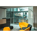 SLV floor lamp ONE BOW FL up / down, black dimmable