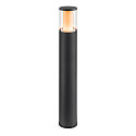 SLV P�lelampe M-POL 90 cylindrisk, kort, uden stikkontakt IP65, antracit d�mpbar