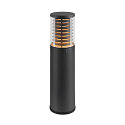 SLV lampehoved M-POL M LOUVER on/off IP65, antracit 