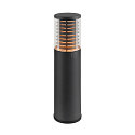 SLV lampehoved M-POL M LOUVER on/off IP65, antracit 
