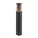 SLV lampehoved M-POL M LOUVER on/off IP65, antracit 