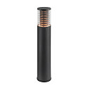 SLV luminaire head M-POL M LOUVER DALI controllable IP65, anthracite dimmable