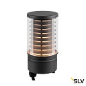 SLV luminaire head M-POL M LOUVER DALI controllable IP65, anthracite dimmable