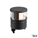SLV luminaire head M-POL S SHADER DALI controllable IP65, anthracite dimmable