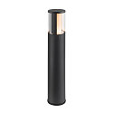 SLV luminaire head M-POL M SHADER DALI controllable IP65, anthracite dimmable